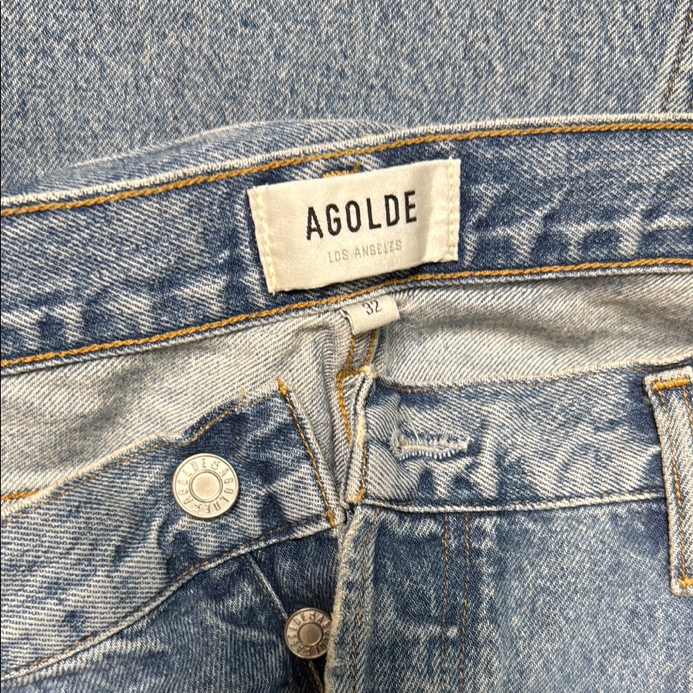AGOLDE Relaxed Boot Jeans - Organic Cotton | Size 32 - Picture 3 of 7